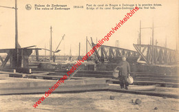 Pont Du Canal De Bruges à Zeebrugge à La Première écluse - 1914-1918 - Zeebrugge - Zeebrugge