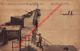 Boche Guns At The End Of The Mole - Canons Boche Au Bout Du Môle - 1914-1918 - Zeebrugge - Zeebrugge
