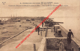 How The Germans Defended The Mole Parapets - 1914-1918 - Zeebrugge - Zeebrugge