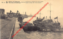 English Convoys And Mine Sweepers - Convoyeurs Et Dragueurs De Mines Anglais - Zeebrugge - Zeebrugge