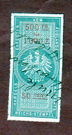 TIMBRE EFFET DE COMMERCE ALSACE LORRAINE N°46 TRES RARE - Zegels