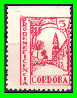 ESPAÑA. PRO BENEFICIENCIA CORDOBA SELLO 5 Ctms. GUERRA CIVIL - Steuermarken/Dienstmarken