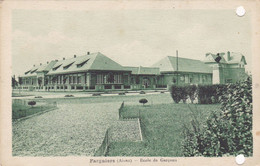 Fargniers, Aisne, Ecole Des Garçons (carte Perforé) (pk84077) - Sonstige & Ohne Zuordnung