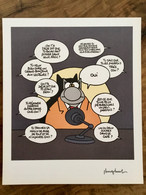 Ex-libris " Le Chat " De Philippe Geluck - Tirage Limité - Künstler A - C