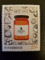 Austria 2021 Autriche 50 Years STAUD Wien Food 1883 Fruit Vegetables Compote 1v Mnh - Ungebraucht