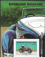 Togo 1984 Car Sheet Mnh ** 12 Euros LOW START - Togo (1960-...)