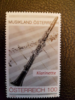 Austria 2021 Autriche Music Instruments CLARINET Klarinette Clarinetto 1v Mnh - Unused Stamps