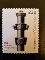 Austria 2021 Autriche MKE Fire Hydrant Art GRATZ & BÖHM Design Gerald Kiska 1v Mnh - Ungebraucht