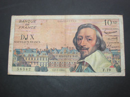 10 Dix Nouveaux Francs RICHELIEU 2-7-1959   **** EN ACHAT IMMEDIAT **** - 10 NF 1959-1963 ''Richelieu''