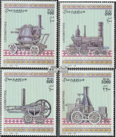 Somalia 717-720 (kompl.Ausg.) Postfrisch 1998 Historische Lokomotiven - Somalia (1960-...)