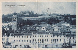 Cartolina Conegliano (Treviso) - Panorama. 1923 - Treviso