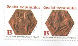 Year 2022 - St. Vaclav, 2 Stamps, MNH - Ungebraucht