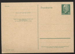 Postkarte P71 ULBRICHT 1.Ausgabe Postfrisch Feinst 1961 - Postkarten - Ungebraucht