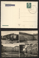 Privat-Postkarte PP9 B2/011 ANSICHTEN HALLE Kulturfesttage 1962 Sost. - Private Postcards - Used