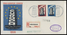 1956, Niederlande, 683-84, FDC - Andere & Zonder Classificatie