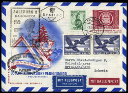 1950, Österreich, Palmer RBF5 A ZSt1, Brief - Machine Postmarks