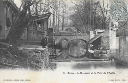 Delcampe - 91)   ORSAY  - L' Abreuvoir Et Le Pont De L' Yvette - Orsay