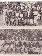 Cpa Océanie - Mission Des Salomon Septentrionales - Lot De 2 Cartes (voir Scan Recto-verso) - Solomon Islands