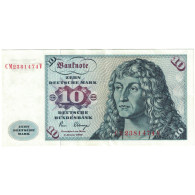 Billet, République Fédérale Allemande, 10 Deutsche Mark, 1980, 1980-01-01 - 10 Deutsche Mark