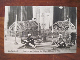 AK 1909 CPA Intérieur Des Tombeaux Des Sultans Mahmoud Et Aziz Turkei Levant - Turkey