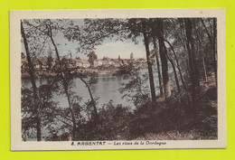 19 ARGENTAT N°8 Les Rives De La Dordogne Martin Tabac VOIR DOS - Argentat