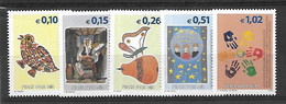 KOSOVO - Administration Intérimaire Des Nations Unies - Année 2002 -TP Neufs** 11 à 15 - Paix Au Kosovo - - Unused Stamps