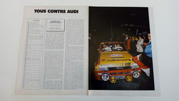 Coupure De Presse De 1982 Rallye De Monte Carlo - Andere & Zonder Classificatie