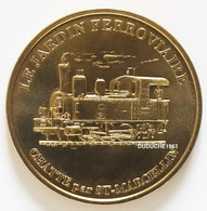 Monnaie De Paris 38.Chatte - Jardin Ferroviaire 1998 - Sin Fecha