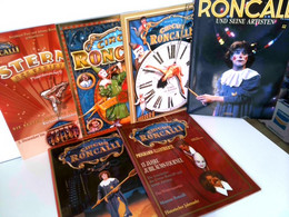 Konvolut: 6 Hefte Div. Programme Und Ein Buch Von/über Circus Roncalli. - Theatre & Dance