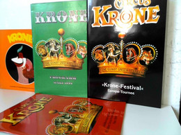 Konvolut: 4 Hefte Div. Programme Von Circus Krone - Theatre & Dance