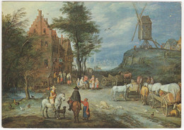 Kunsthistorisches Museum Wien: Jan Brueghel D. Ä. (1568-1625) - Dorfstraße - (Österreich/Austria) - Musées