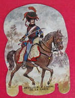 Plaque Découpée Soldats De L'empire Offerte Par Les Fromages Mère Picon. Vers 1960. N° 45. Napoléon - Plaques En Tôle (après 1960)
