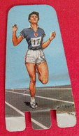 Plaquette Nesquik Jeux Olympiques. Plaque Podium Olympique. Maryvonne Dupureur. France. Tokyo 1964 - Tin Signs (vanaf 1961)