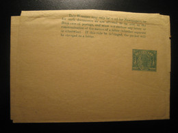 1/2 Penny QUEENSLAND Wrapper AUSTRALIA Slight Damaged Postal Stationery Cover - Lettres & Documents