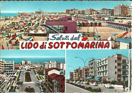 Sottomarina Lido Fraz. Di Chioggia (Venezia) Vedute E Scorci Panoramici, Panoramic Views, Ansichten - Chioggia