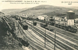LA BASTIDE =  La Gare P L M    3526 - Other & Unclassified