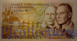 LUXEMBOURG 100 FRANCS 1981 PICK 14A UNC - Lussemburgo