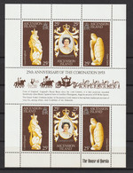 Ascension  MiNr. 229-231 **, Mint, MNH  Queen Elizabeth Coronation  (0322) - Ascension (Ile De L')