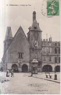 Libourne L'Hotel De Ville Carte Postale Animee    1913 - Libourne