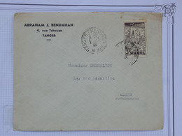 BF11 MAROC  BELLE LETTRE PRIVEE   1946  TANGER A ALGER A LGERIE     +++  +AFFRANCH. INTERESSANT - Storia Postale