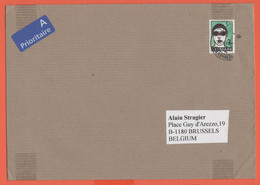 DANIMARCA - DANMARK - 2003 - 5,50 - Medium Envelope - Viaggiata Da Copenhagen Per Bruxelles, Belgium - Cartas & Documentos
