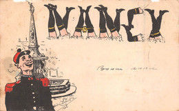 54 - NANCY -  Carte Humoristique  - ( Bonne Année ) - Humour