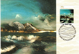 Australian Antarctic Territory 1989 Landscapes,Antarctic,maximum Card - Tarjetas – Máxima