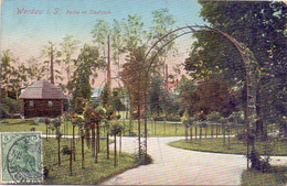 AK - Werdau - Partie Im Stadtpark - 1912 - Werdau