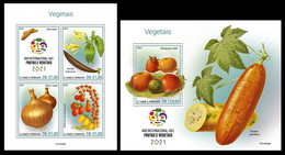 St.Tome&Principe 2021 Vegetables. (304) OFFICIAL ISSUE - Vegetazione