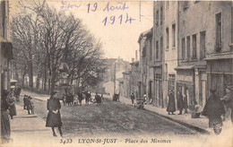 69-LYON-SAINT-JUST- PLACE DES MINIMES - Autres & Non Classés