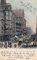 ETATS UNIS  CHICAGO DEABORN STREET LOOKING NORTH FROM MADISON STREET - Cincinnati