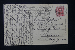 LUXEMBOURG - Affranchissement Guillaume IV Sur Carte Postale En 1907 Pour La Belgique - L 132027 - 1906 Wilhelm IV.