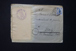 LUXEMBOURG - Enveloppe De Justice De Luxembourg Pour Metz En 1946 - L 132031 - Cartas