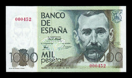 España Spain 1000 Pesetas 1979 Pick 158 Low Serial SC UNC - [ 4] 1975-… : Juan Carlos I